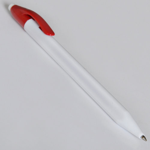 Ручка шариковая N1 (белый, черный)