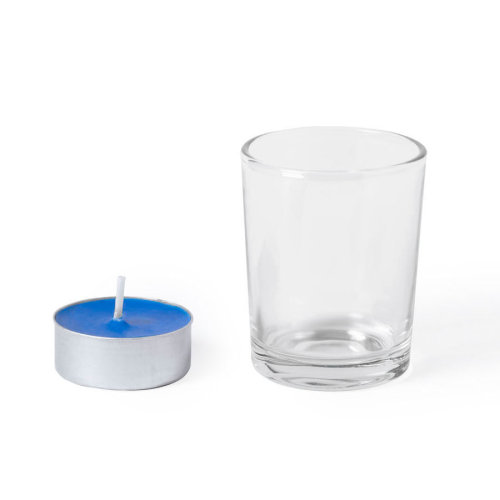 Свеча PERSY ароматизированная (лаванда) (синий)