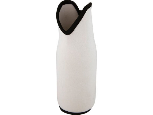 Noun Держатель-руква для бутылки с вином из переработанного неопрена, белый