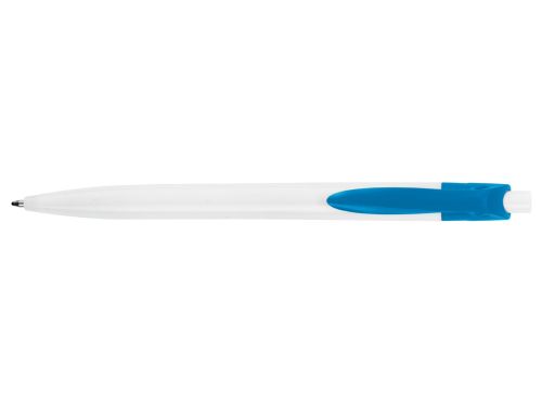 Ручка шариковая Какаду, белый/голубой (P)