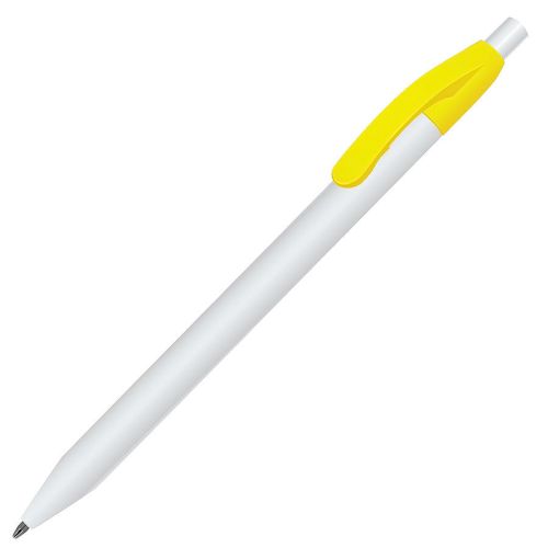 Ручка шариковая N1 (желтый, белый)