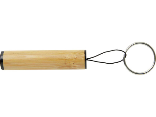 Бамбуковый брелок Cane с подсветкой, натуральный