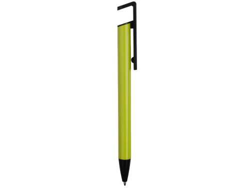 Ручка-подставка шариковая Кипер Металл, зеленое яблоко
