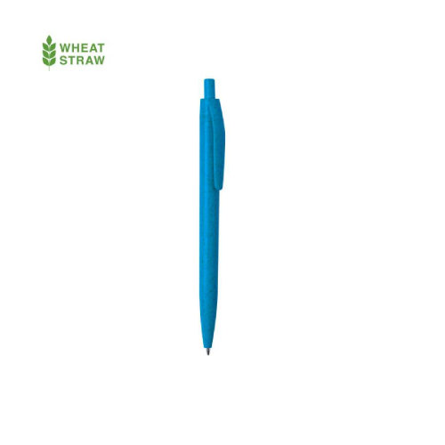 WIPPER, ручка шариковая, пластик с пшеничным волокном (синий)