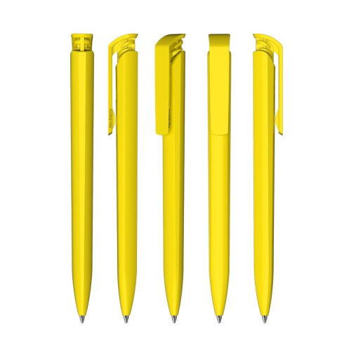 Ручка шариковая TRIAS SOFTTOUCH, желтый