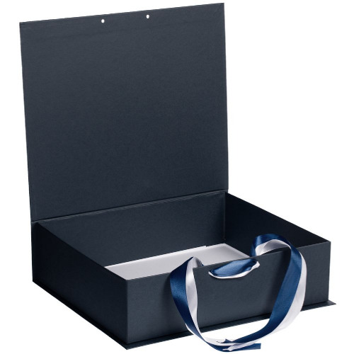 Коробка на лентах Tie Up, синяя