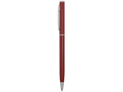 Ручка металлическая шариковая Атриум, бордовый