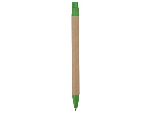 Ручка картонная шариковая Эко 3.0, зеленый