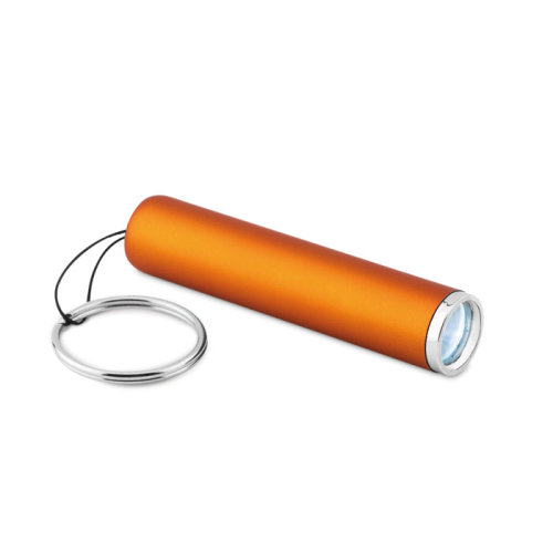 Фонарик пластиковый с подсветко (оранжевый)
