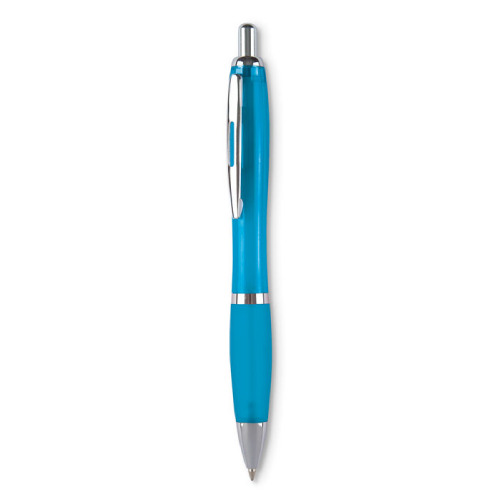 Шариковая ручка синие чернила (бирюзовый)