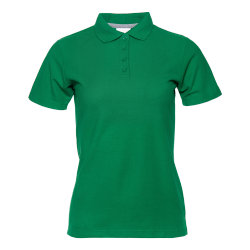 Рубашка поло женская STAN хлопок/полиэстер 185, 104W, зелёный