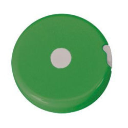 Рулетка  "Кнопка" (1,5 м) (светло-зеленый)
