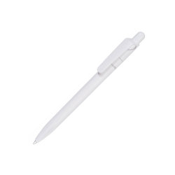 Ручка шариковая HARMONY R-Pet SAFE TOUCH, пластик (белый)