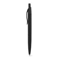 CAMILA. Шариковая ручка из волокон пшеничной соломы и ABS (чёрный)