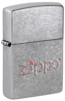 Зажигалка ZIPPO Classic с покрытиемStreet Chrome™, латунь/сталь, серебристая, матовая, 38x13x57 мм