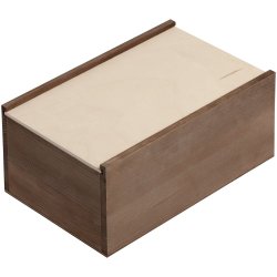 Деревянный ящик Boxy, малый, тонированный