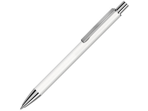Металлическая автоматическая шариковая ручка Groove, белый