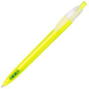 X-1 FROST, ручка шариковая, фростированный желтый, пластик (желтый)